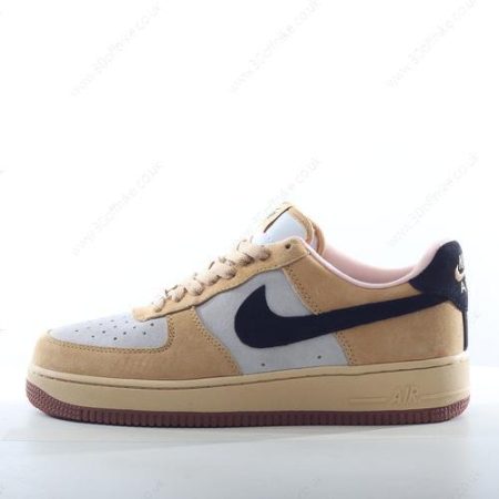 Nike Air Force LX Low Mens and Womens Shoes Gold Black Grey DV lhw