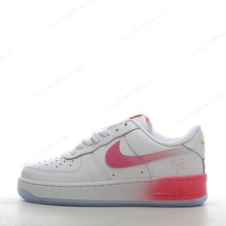 Nike Air Force Low PRM Mens and Womens Shoes White Pink FD lhw