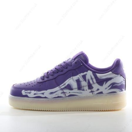 Nike Air Force Low QS Mens and Womens Shoes Pueple White CU lhw