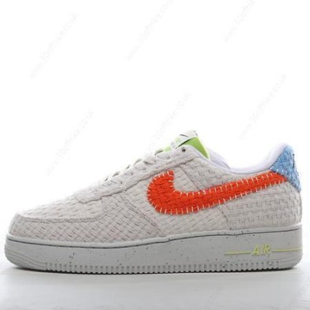 Nike Air Force Low Mens and Womens Shoes Orange White DV lhw