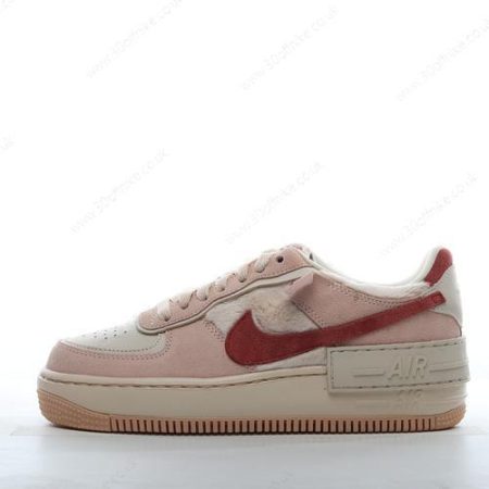 Nike Air Force Low Shadow Mens and Womens Shoes Pink White Red DZ lhw