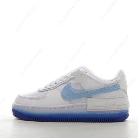 Nike Air Force Low Shadow Mens and Womens Shoes White Blue FJ lhw