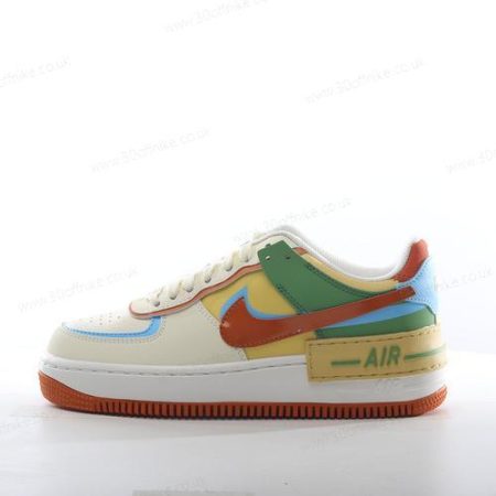 Nike Air Force Low Shadow Mens and Womens Shoes White Brown Green Blue DZ lhw