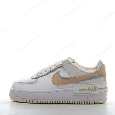 Nike Air Force Low Shadow Mens and Womens Shoes White Grey Orange DV lhw