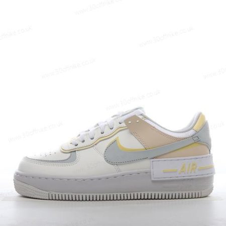Nike Air Force Low Shadow Mens and Womens Shoes White Pink Yellow DR lhw