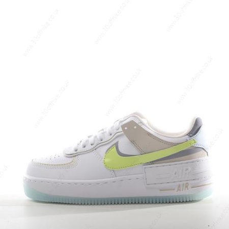 Nike Air Force Low Shadow Mens and Womens Shoes White Yellow FB lhw