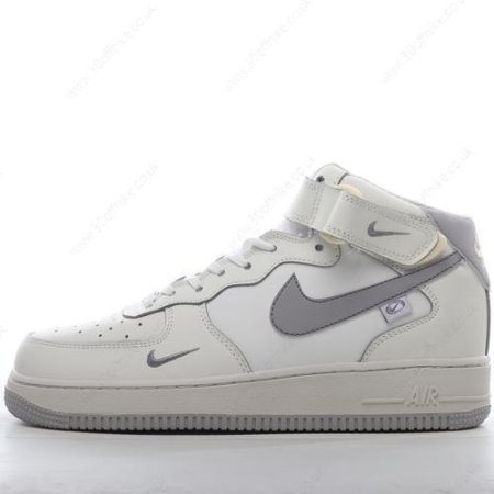 Nike Air Force Mid Mens and Womens Shoes White Grey DV lhw