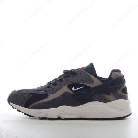 Nike Air Huarache Runner Mens and Womens Shoes Black Brown DZ lhw