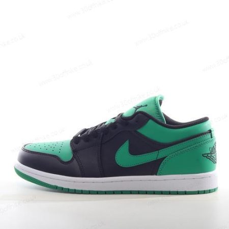 Nike Air Jordan Low Mens and Womens Shoes Black Green White lhw