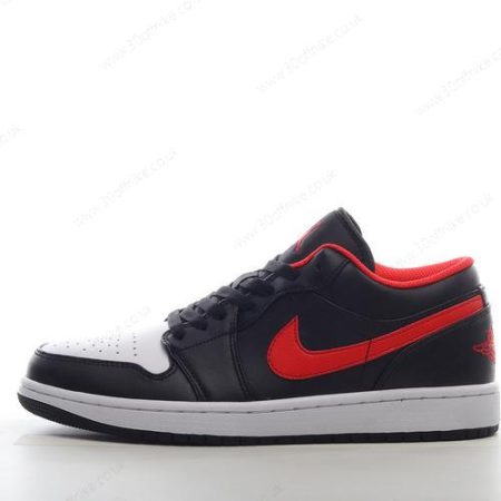 Nike Air Jordan Low Mens and Womens Shoes Black Red White lhw