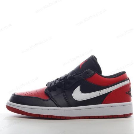 Nike Air Jordan Low Mens and Womens Shoes Black White Red lhw