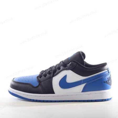 Nike Air Jordan Low Mens and Womens Shoes Black White Royal Blue lhw