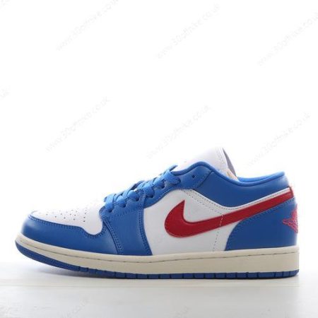 Nike Air Jordan Low Mens and Womens Shoes Blue Red White DC lhw