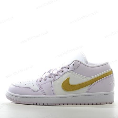 Nike Air Jordan Low Mens and Womens Shoes Purple White Yellow DC lhw