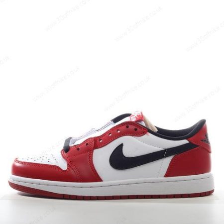Nike Air Jordan Low Mens and Womens Shoes White Black Red DM lhw