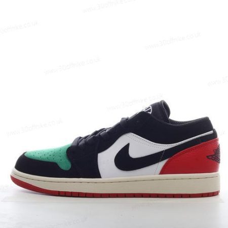 Nike Air Jordan Low Mens and Womens Shoes White Black Red Green FQ lhw
