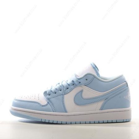 Nike Air Jordan Low Mens and Womens Shoes White Blue DC lhw