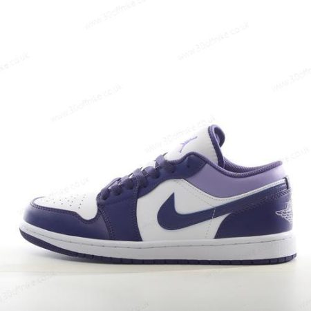 Nike Air Jordan Low Mens and Womens Shoes White Light Purple DQ lhw