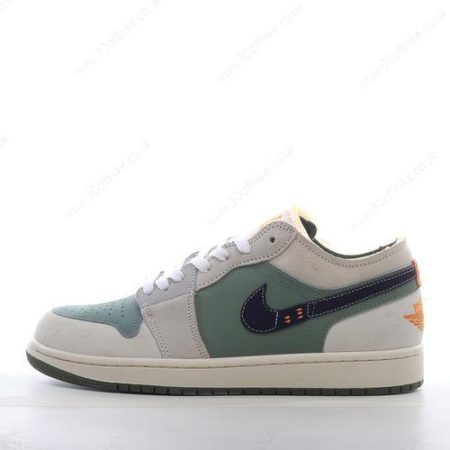 Nike Air Jordan Low SE Mens and Womens Shoes Grey Green Black FD lhw
