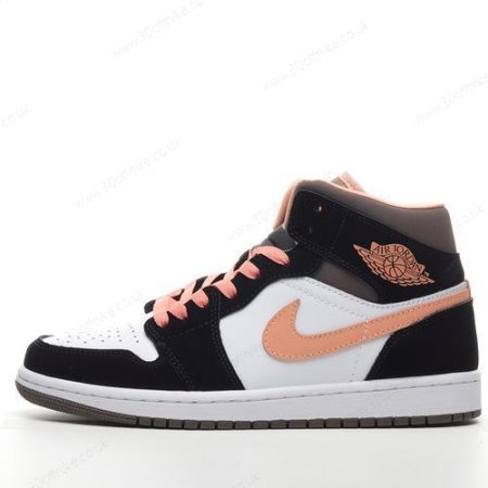 Nike Air Jordan Mid Mens and Womens Shoes Black Pink DH lhw