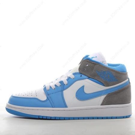 Nike Air Jordan Mid Mens and Womens Shoes Blue Grey DX lhw