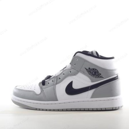 Nike Air Jordan Mid Mens and Womens Shoes Grey Black White lhw