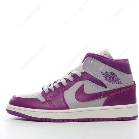 Nike Air Jordan Mid Mens and Womens Shoes Grey Purple BQ lhw