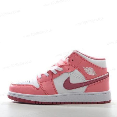 Nike Air Jordan Mid Mens and Womens Shoes Pink White DQ lhw