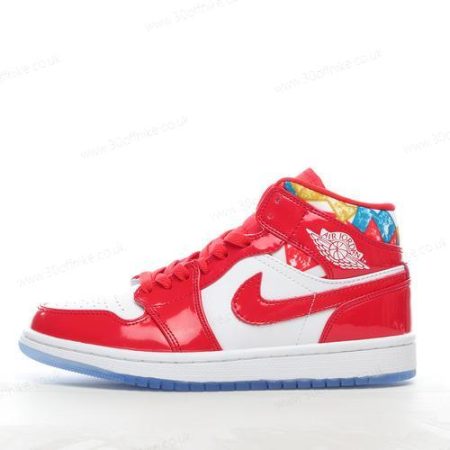 Nike Air Jordan Mid Mens and Womens Shoes Red White DC lhw