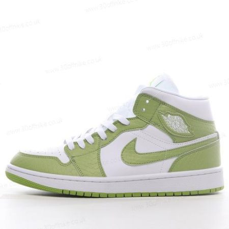 Nike Air Jordan Mid Mens and Womens Shoes White Green DV lhw