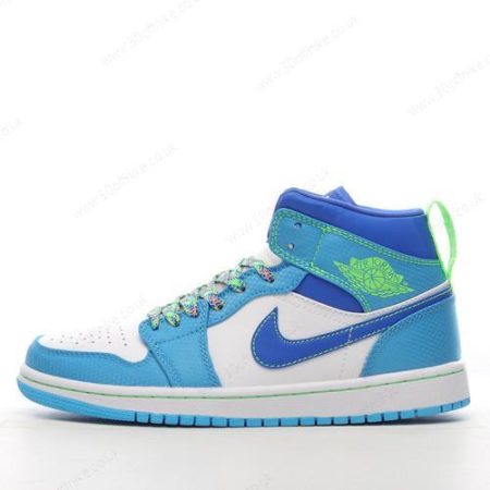 Nike Air Jordan Mid SE Mens and Womens Shoes Green Blue White DA lhw