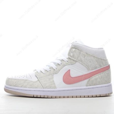 Nike Air Jordan Mid SE Mens and Womens Shoes White Pink DN lhw