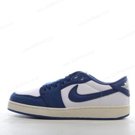 Nike Air Jordan Retro AJKO Low Mens and Womens Shoes White Dark Blue DX lhw