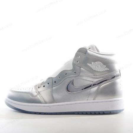 Nike Air Jordan Retro High Mens and Womens Shoes Grey White DC lhw