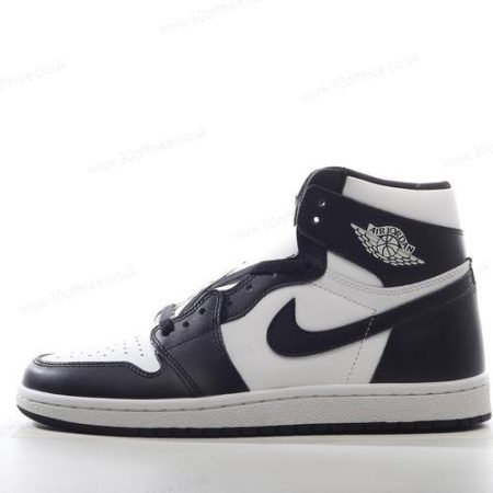 Nike Air Jordan Retro High Mens and Womens Shoes Black White DQ lhw