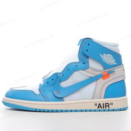 Nike Air Jordan Retro High Mens and Womens Shoes Blue White AQ lhw