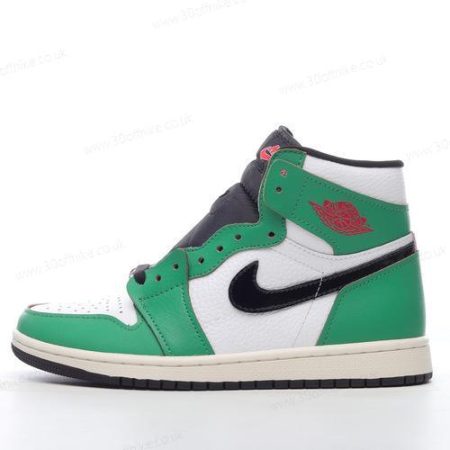 Nike Air Jordan Retro High Mens and Womens Shoes Green White DB lhw