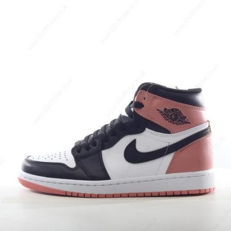 Nike Air Jordan Retro High Mens and Womens Shoes Pink White Black lhw
