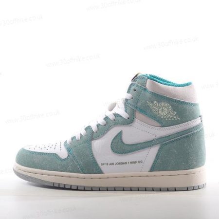 Nike Air Jordan Retro High Mens and Womens Shoes White Green lhw