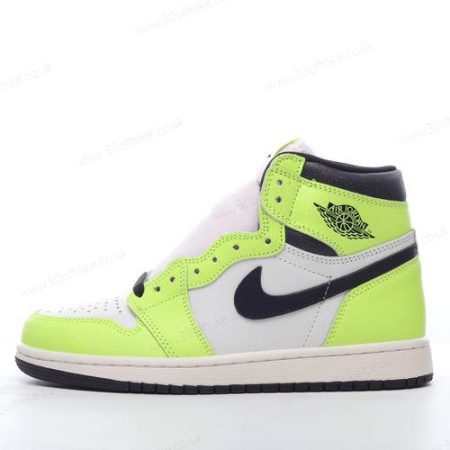 Nike Air Jordan Retro High OG Mens and Womens Shoes Black Light Green lhw