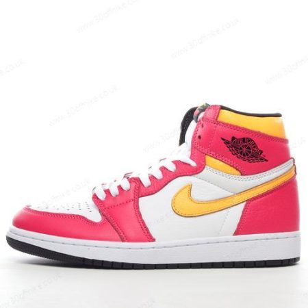 Nike Air Jordan Retro High OG Mens and Womens Shoes Orange Red White lhw