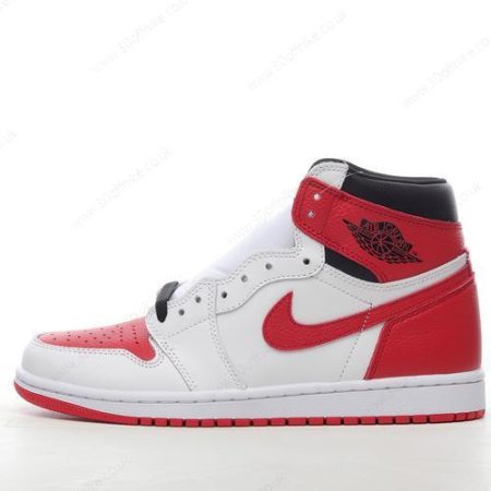 Nike Air Jordan Retro High OG Mens and Womens Shoes Red White lhw