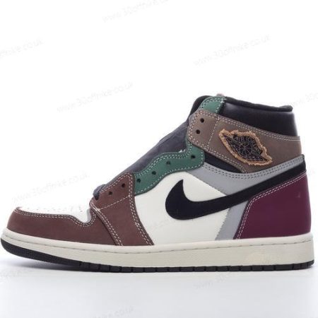 Nike Air Jordan Retro High OG Mens and Womens Shoes Taupe White Black Olive DH lhw