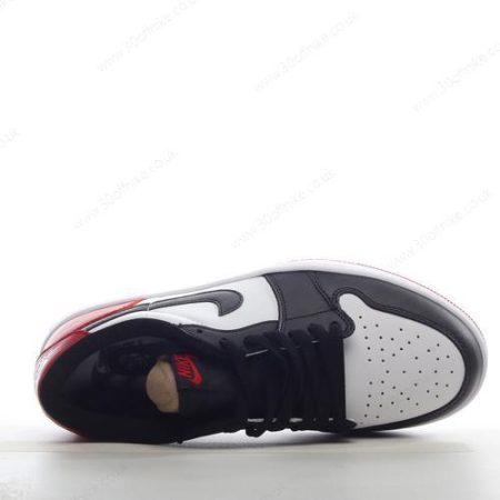 Nike Air Jordan Retro Low OG Mens and Womens Shoes White Black Red CZ lhw