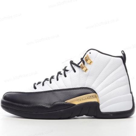 Nike Air Jordan Retro Mens and Womens Shoes White Black Gold CT lhw