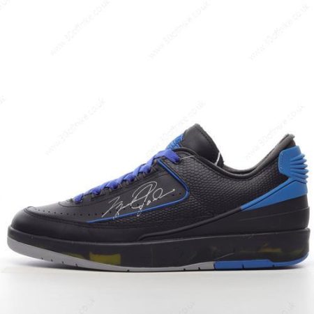 Nike Air Jordan Retro Low SP x Off White Mens and Womens Shoes Black Blue Grey DJ lhw