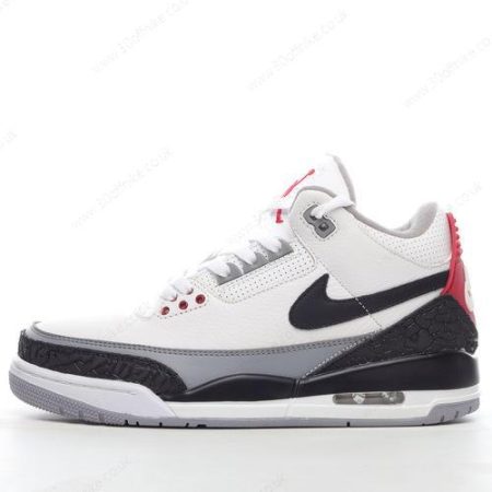 Nike Air Jordan Retro Mens and Womens Shoes White Black Red Grey AQ lhw
