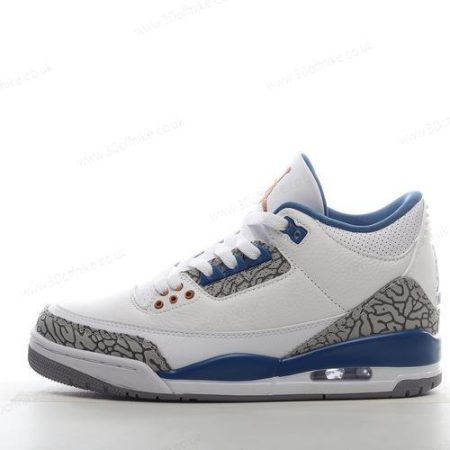 Nike Air Jordan Retro Mens and Womens Shoes White Blue Grey DM lhw