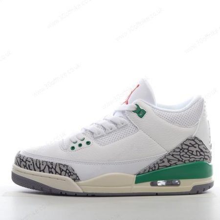 Nike Air Jordan Retro Mens and Womens Shoes White Green Red CK lhw