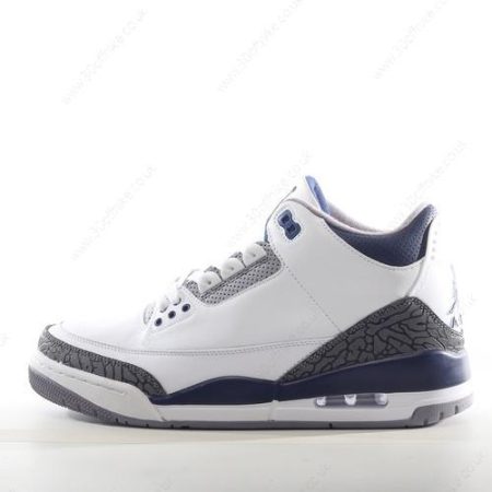 Nike Air Jordan Retro Mens and Womens Shoes White Grey Black Navy CT lhw